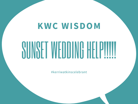 Sunset Weddings