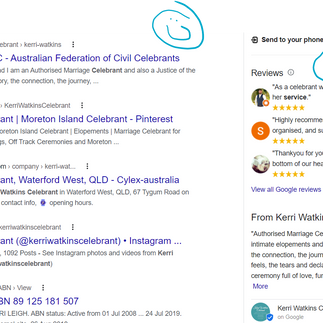 Step 3 to leave a google review