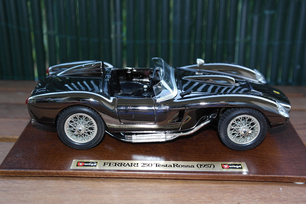 1957 - 250 TESTAROSSA - Chorme Fumé
