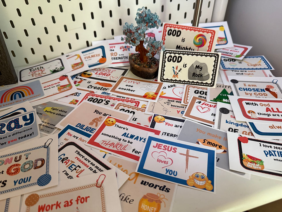 Thumbnail: Lunchbox Encouragement Cards – Physical
