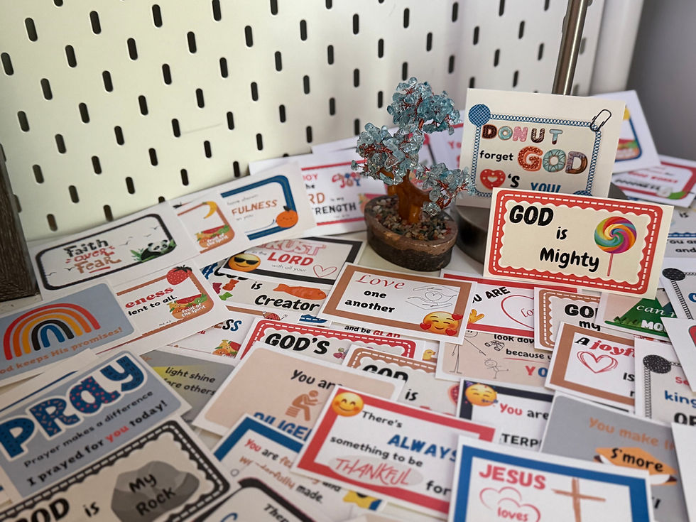 Thumbnail: Lunchbox Encouragement Cards – Physical
