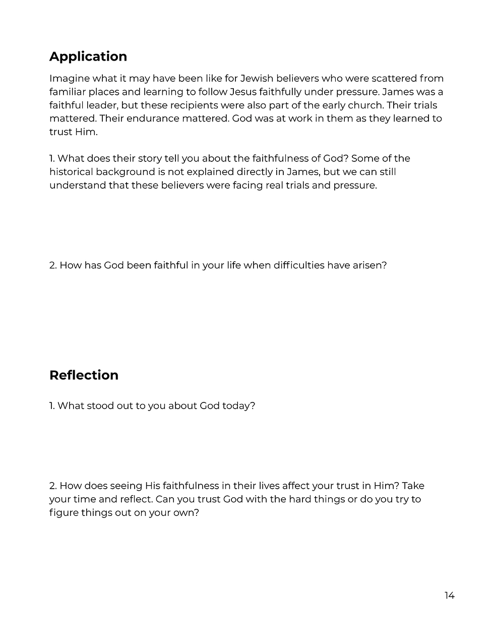 Thumbnail: James High School and Adult Bible Study (Physical)