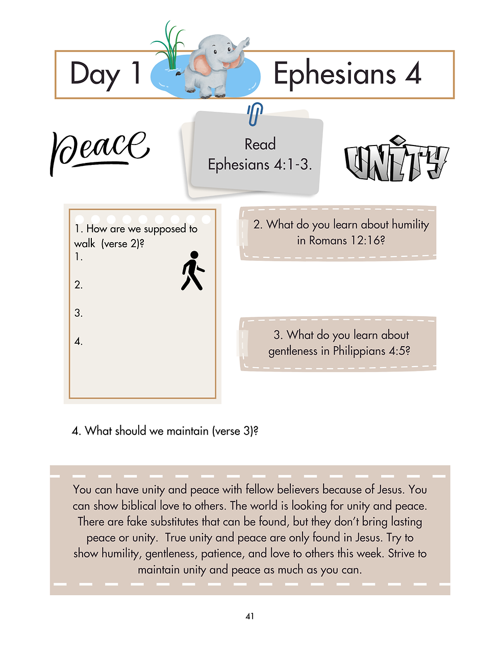 Thumbnail: Ephesians Bible Study – Kids (Digital)