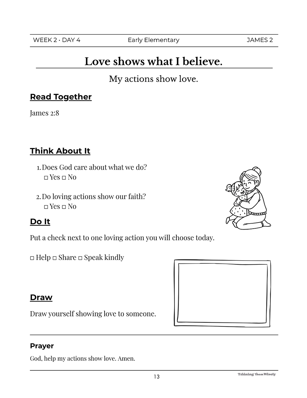 Thumbnail: James Preschool/Early Elementary Bible Study (Digital)