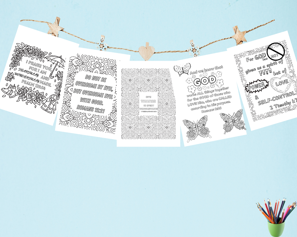 Thumbnail: Scripture Coloring Book: 33 Encouraging Verses (Physical)