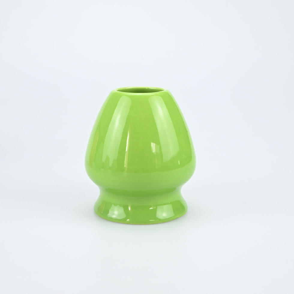 Thumbnail: 1PCS Ceramic Matcha Green Tea Chasen Holder Stand Bowl Bamboo Whisk Grinder Brus