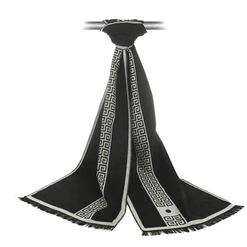 Thumbnail: New Letter Luxury Brand Business Mens Scarf Silk Cashmere Scarf