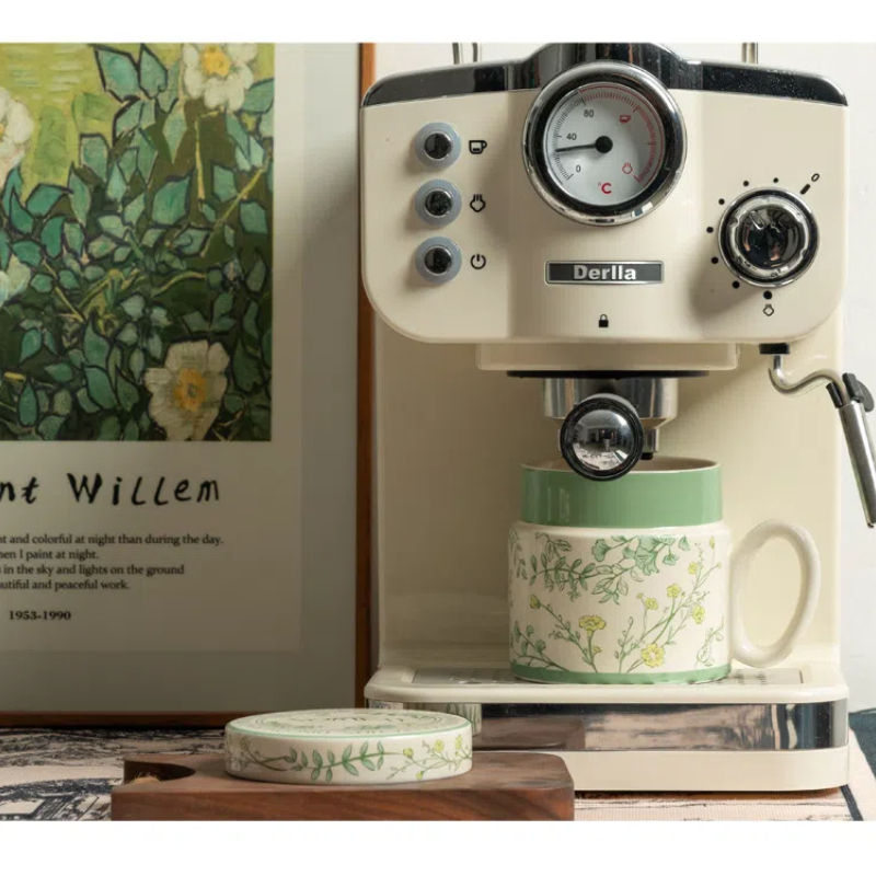 Thumbnail: 18 Style Options with Lids, Coffee Mugs for Couples, Ceramic Mugs That Can Fit i