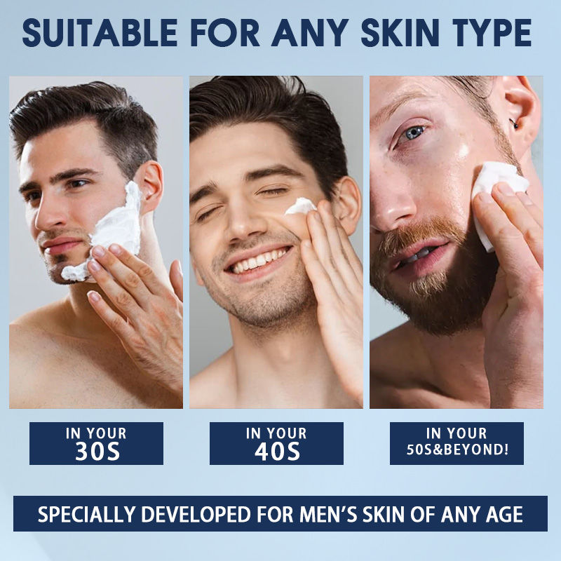 Thumbnail: Men's Collagen Face Cream High HA Anti-aging Portable Moisturizing Cream Retinol