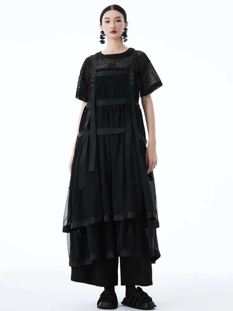 Thumbnail: Sarigossion Sheer Layered Dress