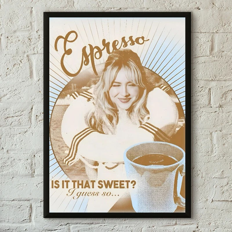 Thumbnail: Sabrina Carpenter Poster Print Home Living Room Bedroom Entrance Bar Cafe Art Ca