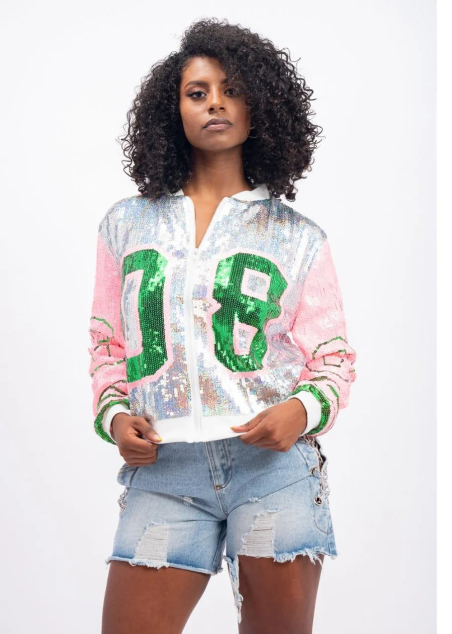 Thumbnail: Alpha Kappa Alpha Sorority AKA 1908 Sequin Jacket