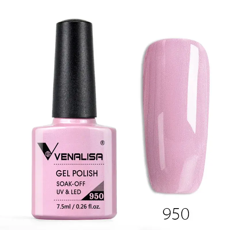 Thumbnail: Venalisa Nail Gel Polish Full Coverage Beatuiful Color Glitter Polish