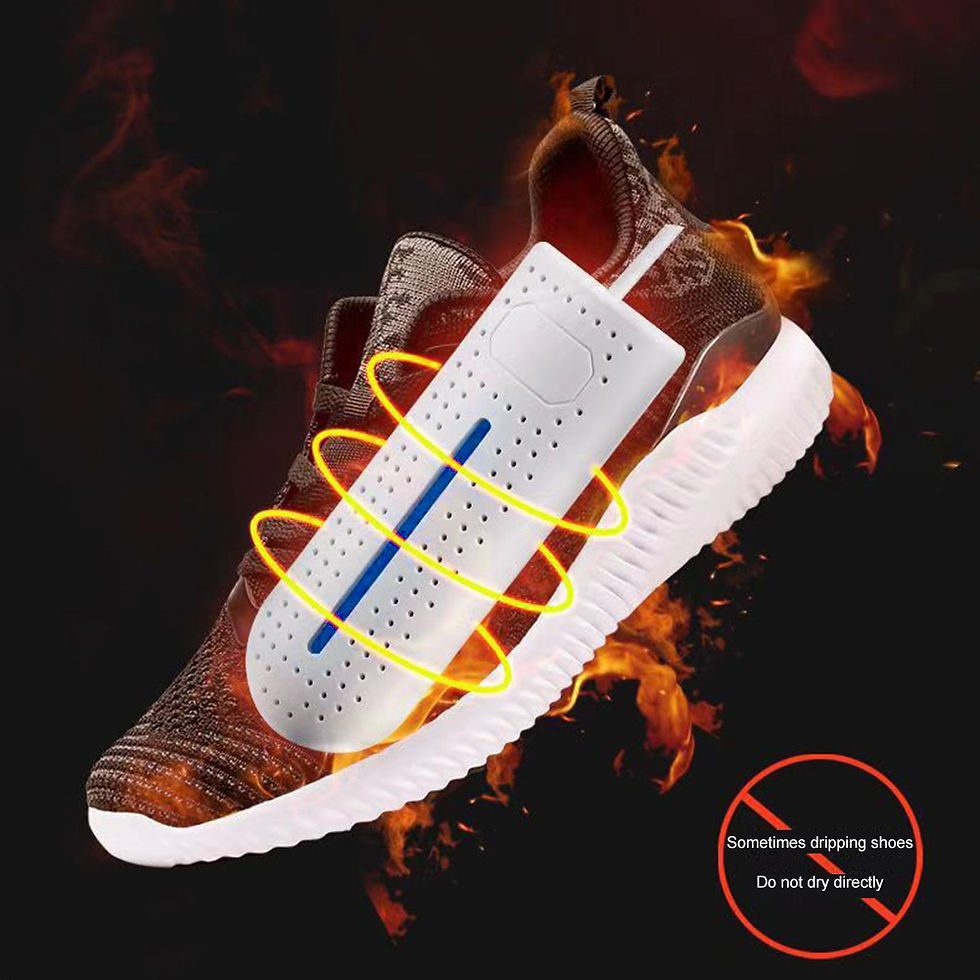 Thumbnail: Folding Foot Warmer Heater Adjustable Deodorizer Dehumidify Device Fast Dryer He