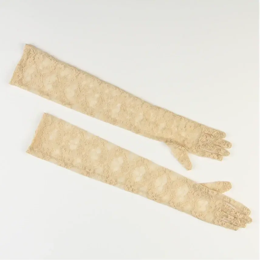 Thumbnail: Sexy Lace Gloves Women's Summer Sunscreen Thin Long UV Blocking