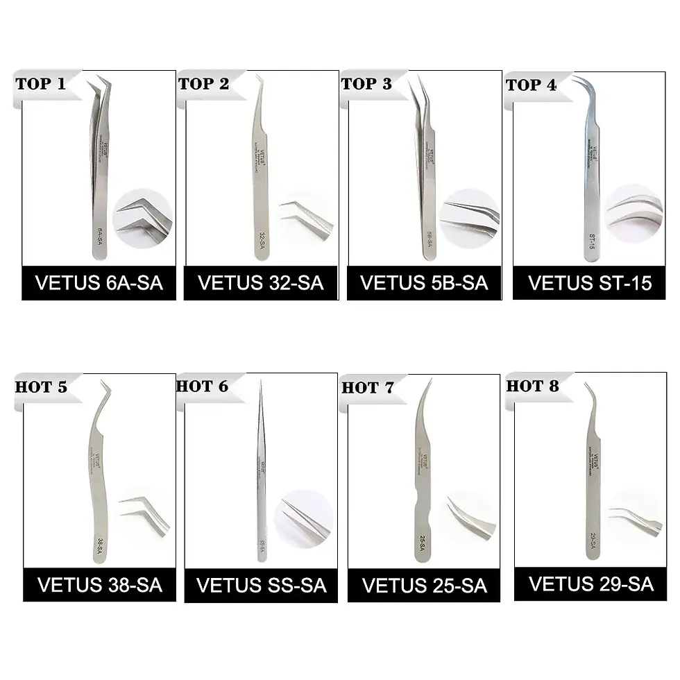 Thumbnail: Makeup Professional Eyelash Tweezers
