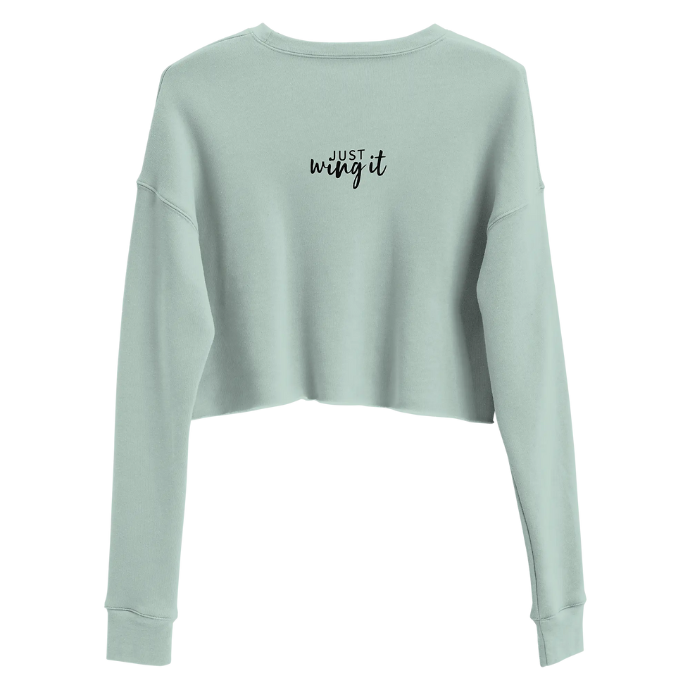 Thumbnail: Live Bold Crop Sweatshirt