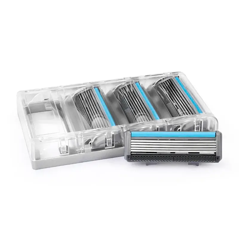 Qshave Black Spider Man Manual Shaving Razor4 & 8 &16 Cartridges Choice