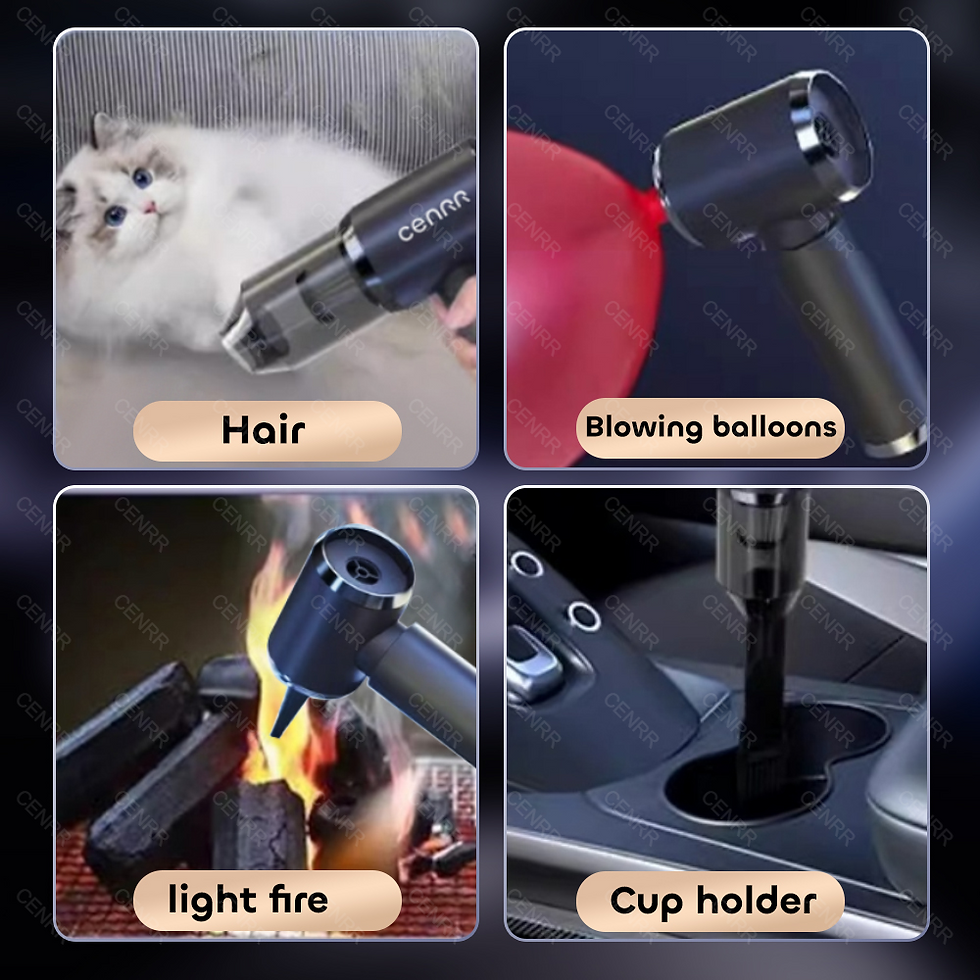 Thumbnail: CENRR 210000PA Mini Car Vacuum Cleaner Wireless Powerful Vacuum Car Cleaner Hand