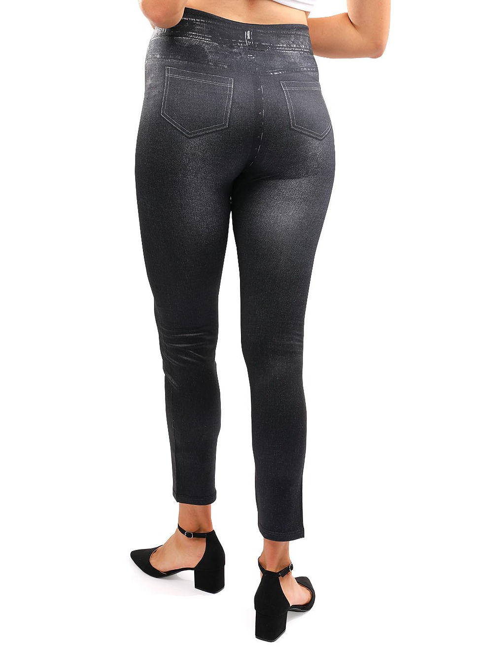 Thumbnail: Doheny Bodycon Jegging / Legging - Black