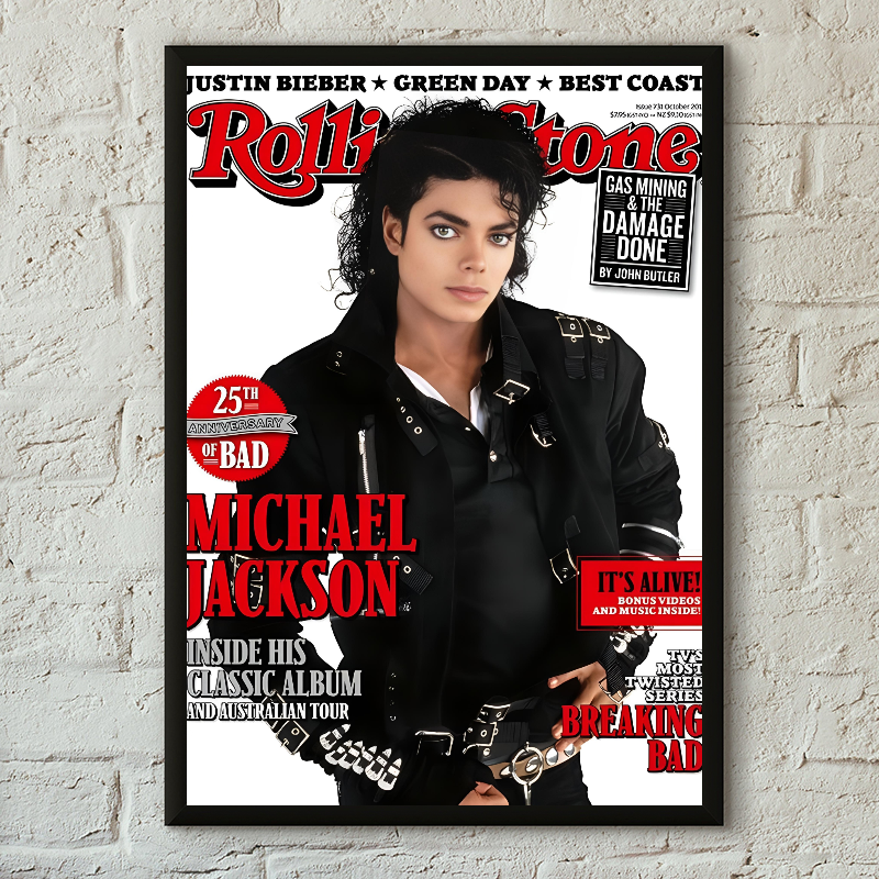 Thumbnail: 1PC 80s Pop Singer Michael Jackson Poster Poster Paper Print Home Living Room Be