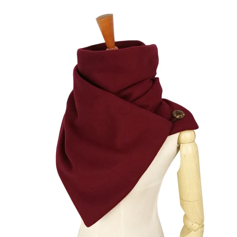 Thumbnail: Hooded Scarf Neck Warmer Cowl Scarf
