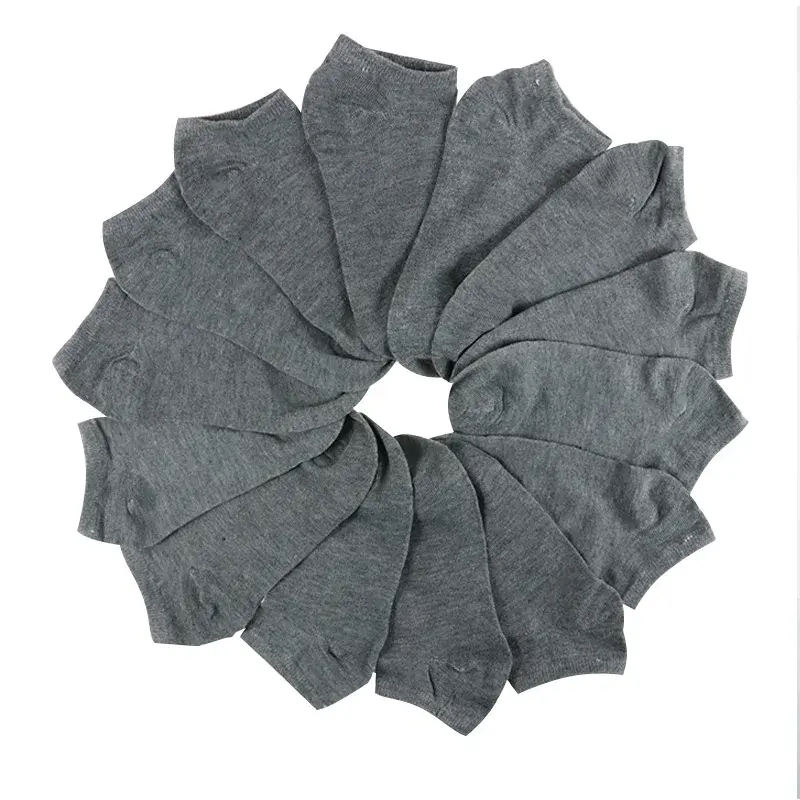 Thumbnail: 7 Pairs Women Cotton Socks Breathable Solid Color Comfortable socks
