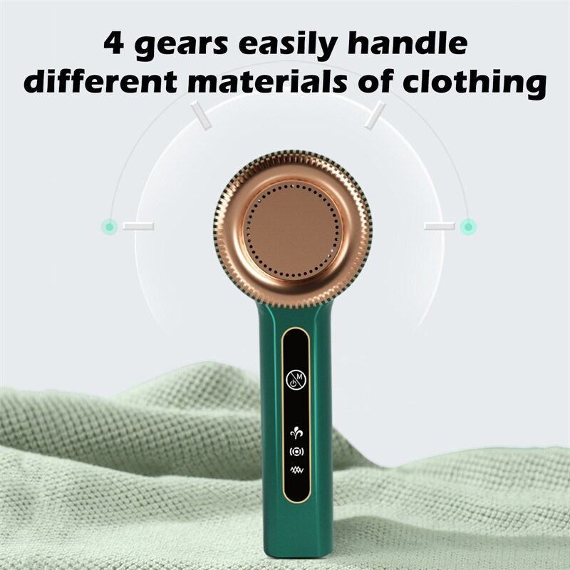 Thumbnail: Lint Remover For Clothes Usb Electric Rechargeable Hair Ball Trimmer Fuzz Clothe