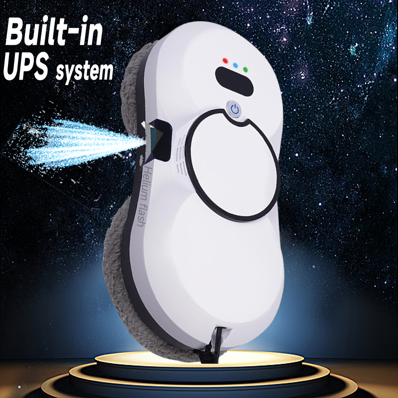 UPS System Robot Window Cleaner Vacuum Smart Home Appliance Auto Clean Glass Win