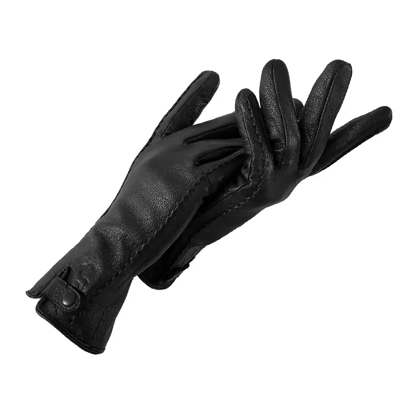 Thumbnail: Genuine Leather Winter Warm Women's Soft 70% Wool Lining