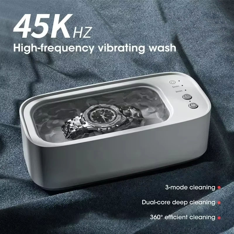 Ultrasonic Cleaning Machine Mini High-frequency Vibration Cleaning Adjustable Gl