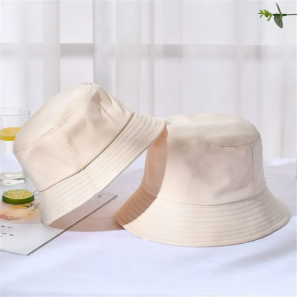 Thumbnail: Cotton Summer Foldable Bucket Hat