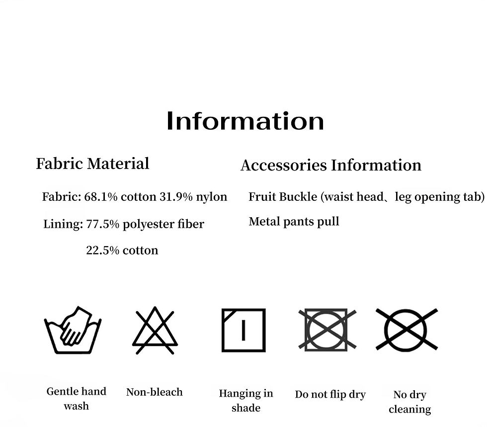 Thumbnail: "Leisure First" Personalized Three-Dimensional Large Patch Work Trousers