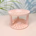 Thumbnail: 360° Rotating Makeup Tool Storage Box Desktop Organizer Cosmetic Brushes Holder