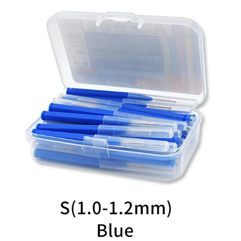 Thumbnail: 20/30pcs Interdental Brush Dental Floss Toothpick