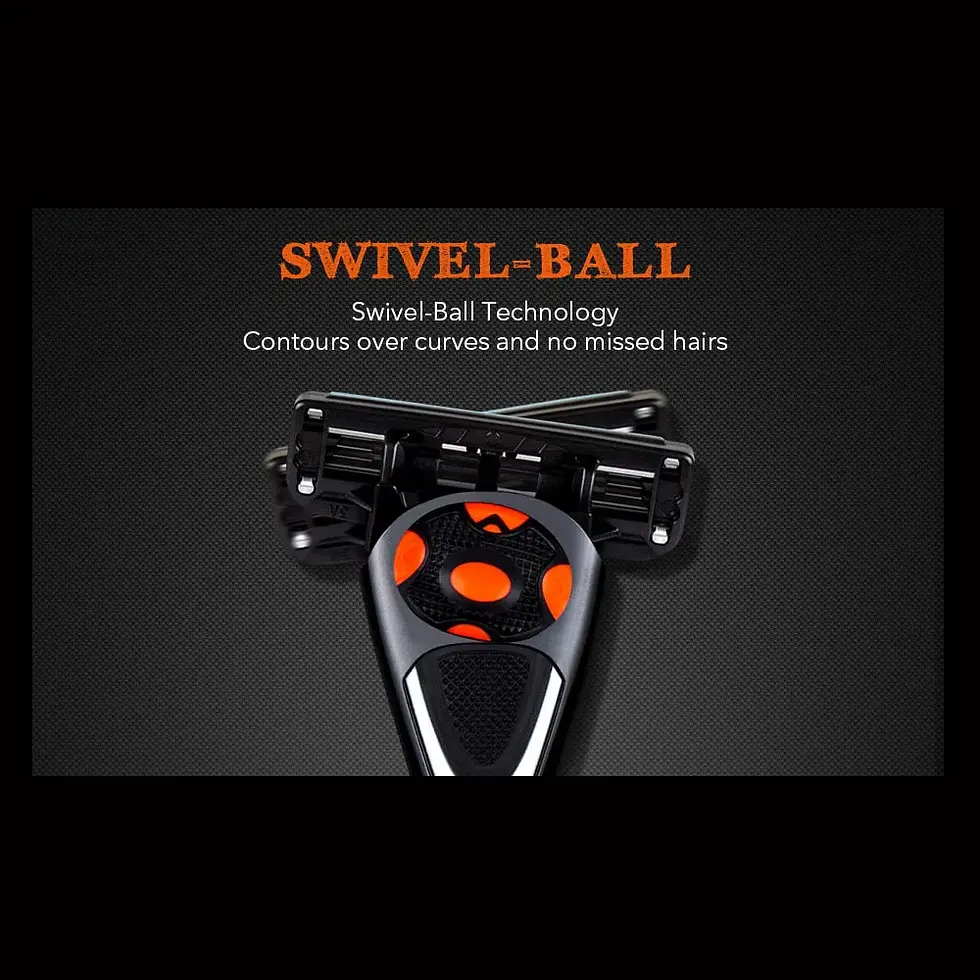 Thumbnail: Qshave Black Spider New 6 Blade System, 4 & 8 &16 Cartridges
