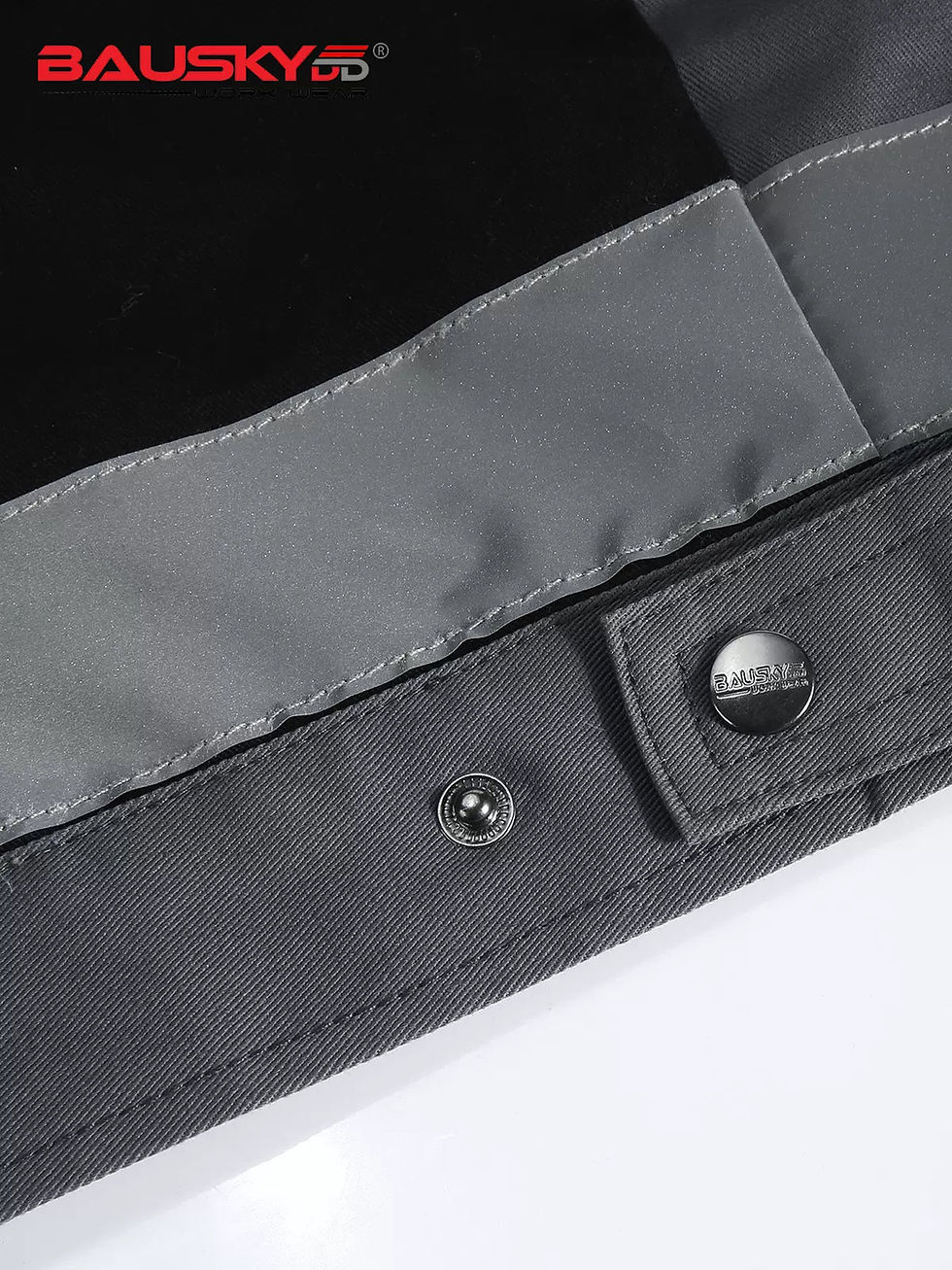 Thumbnail: Work Jacket – Reflective Stripes, Badge Pocket & Utility Storage