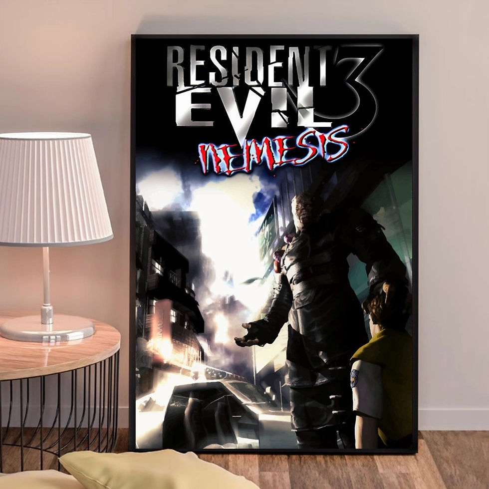 Thumbnail: Classic Video Game R-Residents-E-Evils Anime Posters Sticky HD Quality Wall Art 
