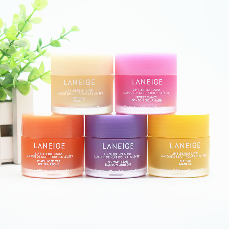 Thumbnail: Laneige 20g 3g Lip Mask Jelly Sleep Lip Balm Night Repair Moisturise Treat 4*8g 