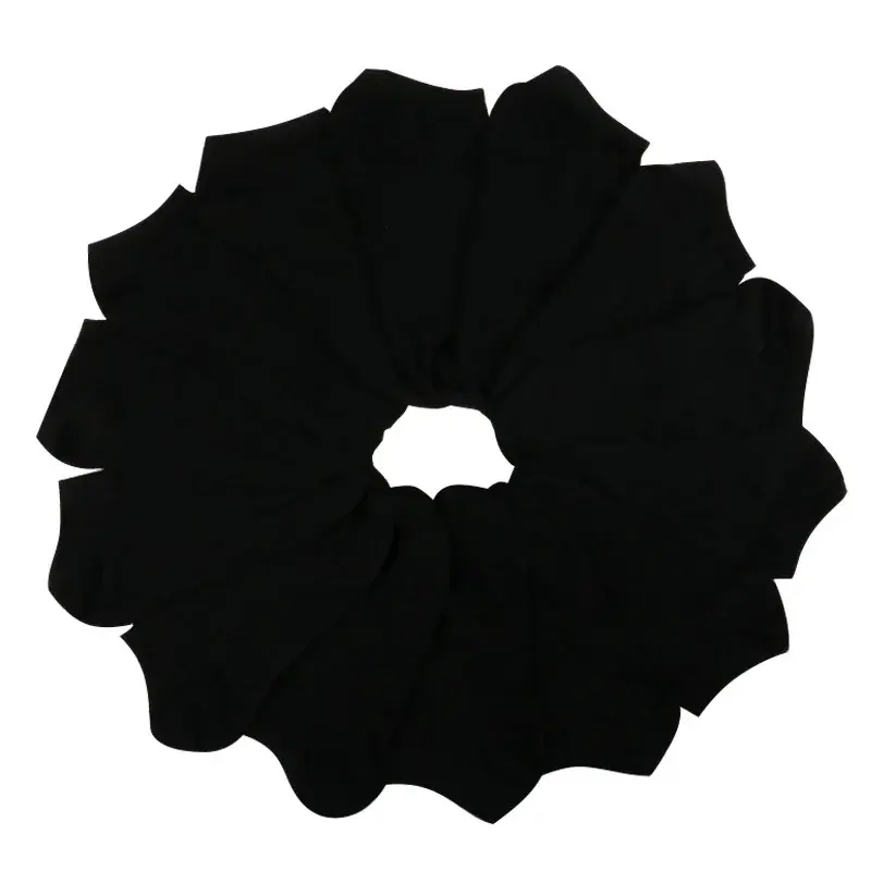 Thumbnail: 7 Pairs Women Cotton Socks Breathable Solid Color Comfortable socks