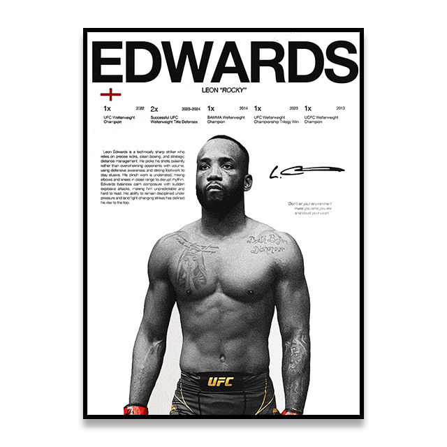 Thumbnail: M-Mceregor Boxing Fighting Star Canvas Wall Art Print Poster MMA Decorative Pain