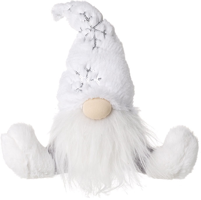 Winter White Plush Gonk 25cm