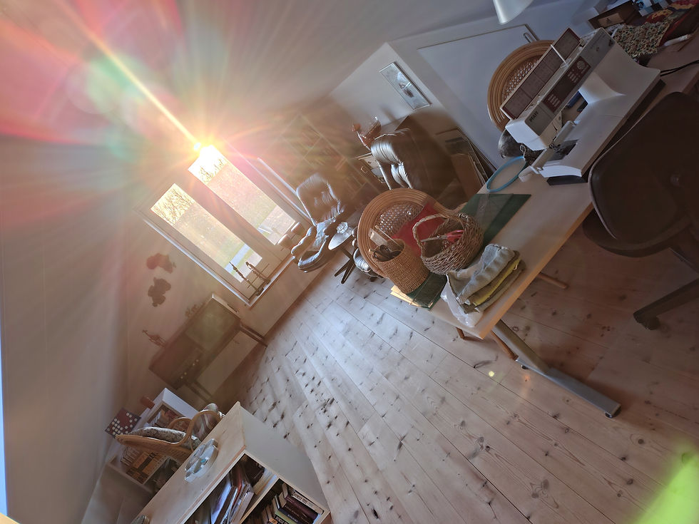 her vil der kunne indrettes en arbejds-station, til en af de logerende,