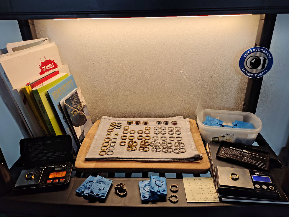 så venter forude nogle lidt mere komplicerede forhandlinger, ita force majeure - som besegles med 1 ring, for hver klausul. med dette forhandlings-oplæg, er min logerende debutante, gået i otto leisners tænke-box, og pierrot lunaire - ene til sit leje.