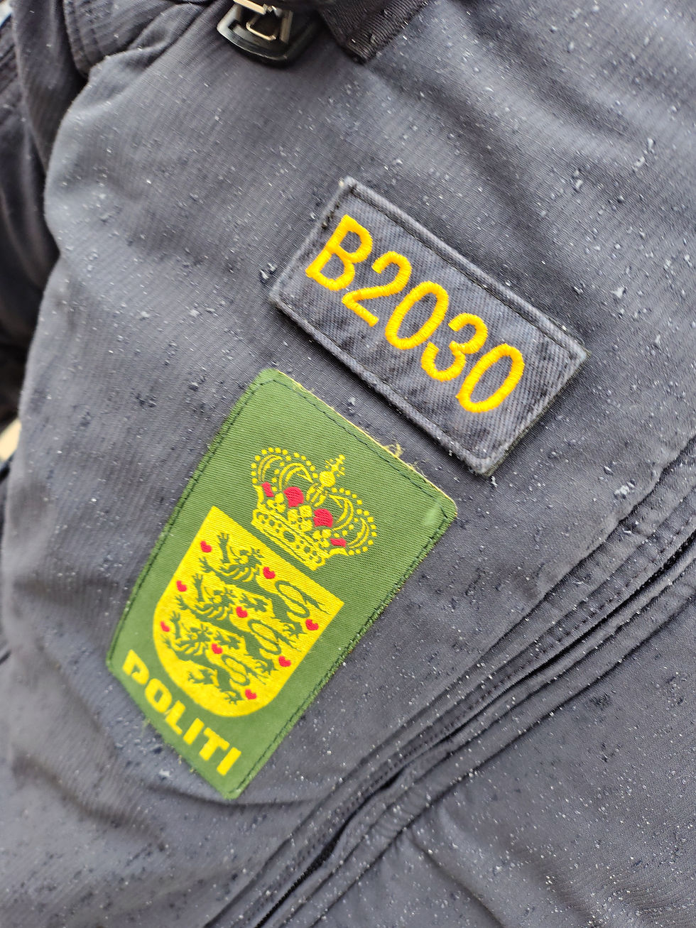 da formålet med deres unødvendige inter-aktion i døren, naturligvis var, at stadfæste mit køre-forbud - for egen store vinding.