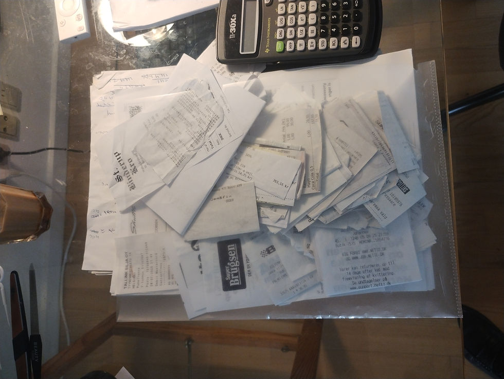 bilagene skal digitaliseres fra 1/1 2026, så skatte-far kan tilse, om udgifter til privat-økonomi & selskabet holdes adskilt.