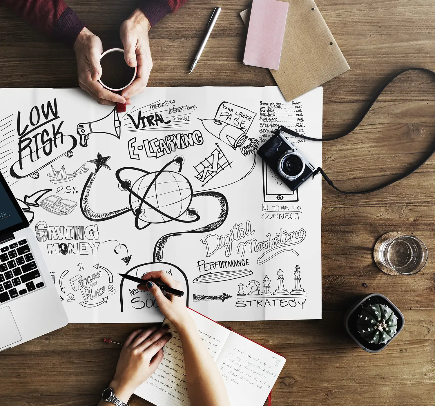 Image to illustrate my graphic design services