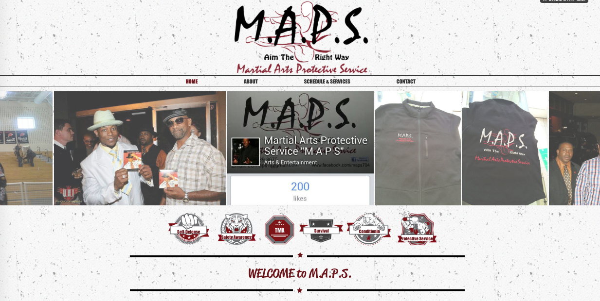 M.A.P.S. Website