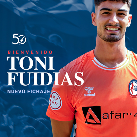 Toni Fuidias nuevo jugador del CF Rayo Majadahonda