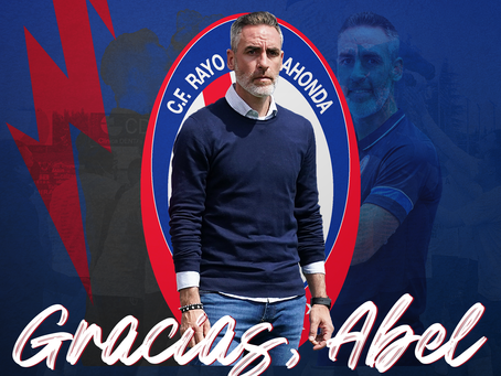 Abel Gómez y su cuerpo técnico no continuarán en el CF Rayo Majadahonda
